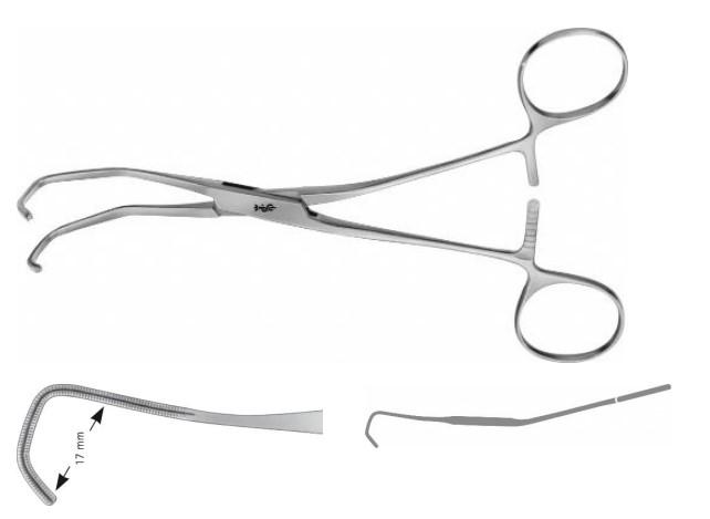 КУЛІ ПЕДІАТРИЧН. ЗАТИСКАЧ 17MM 170MM